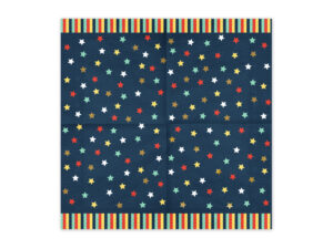serwetki gwiazdki granatowe