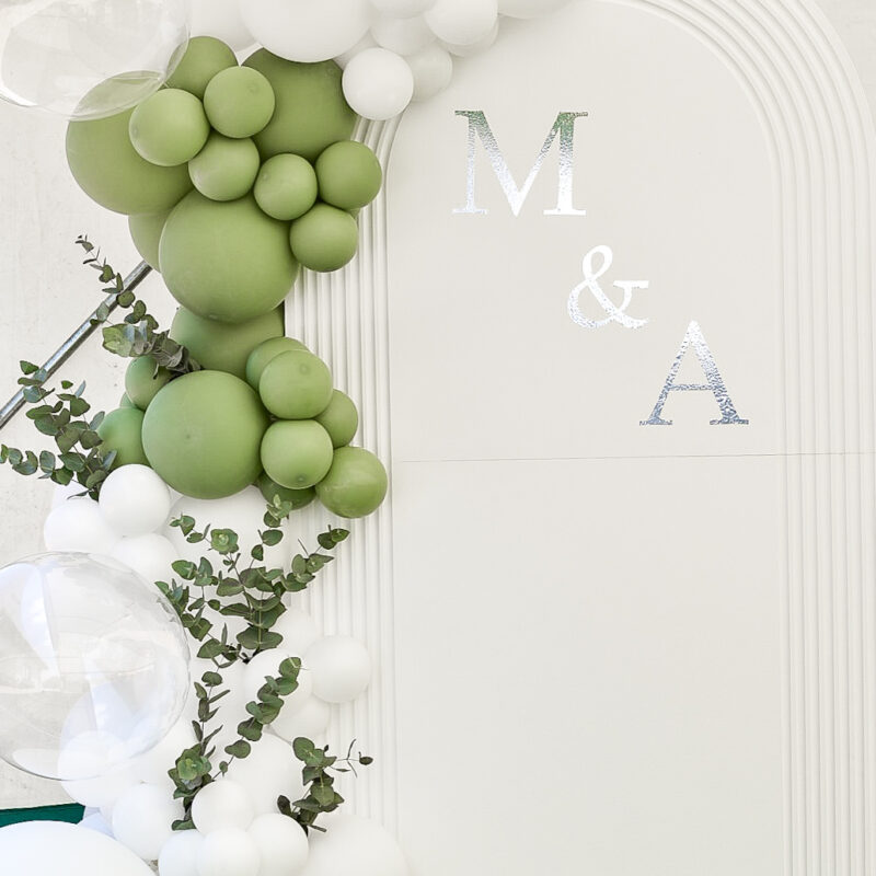 scianka balonowa poprawiny slub