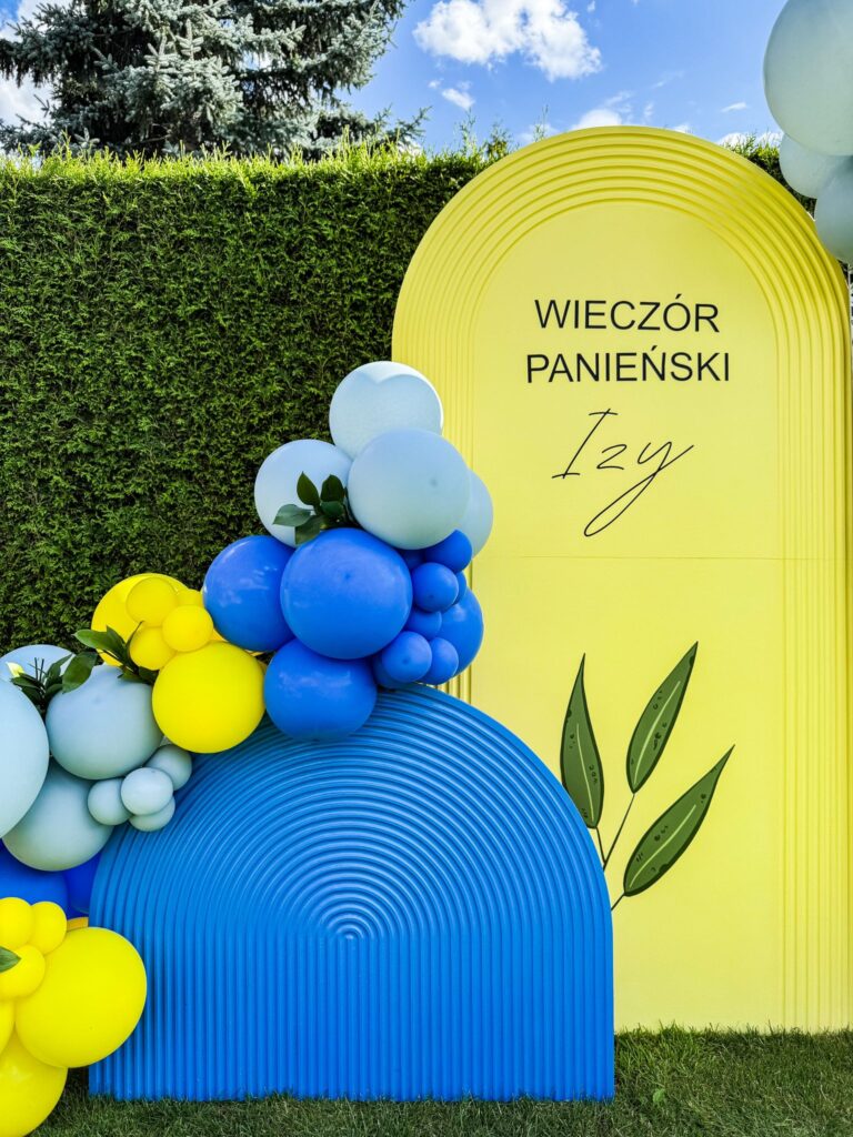 scianka do zdjęć motyw cytryny