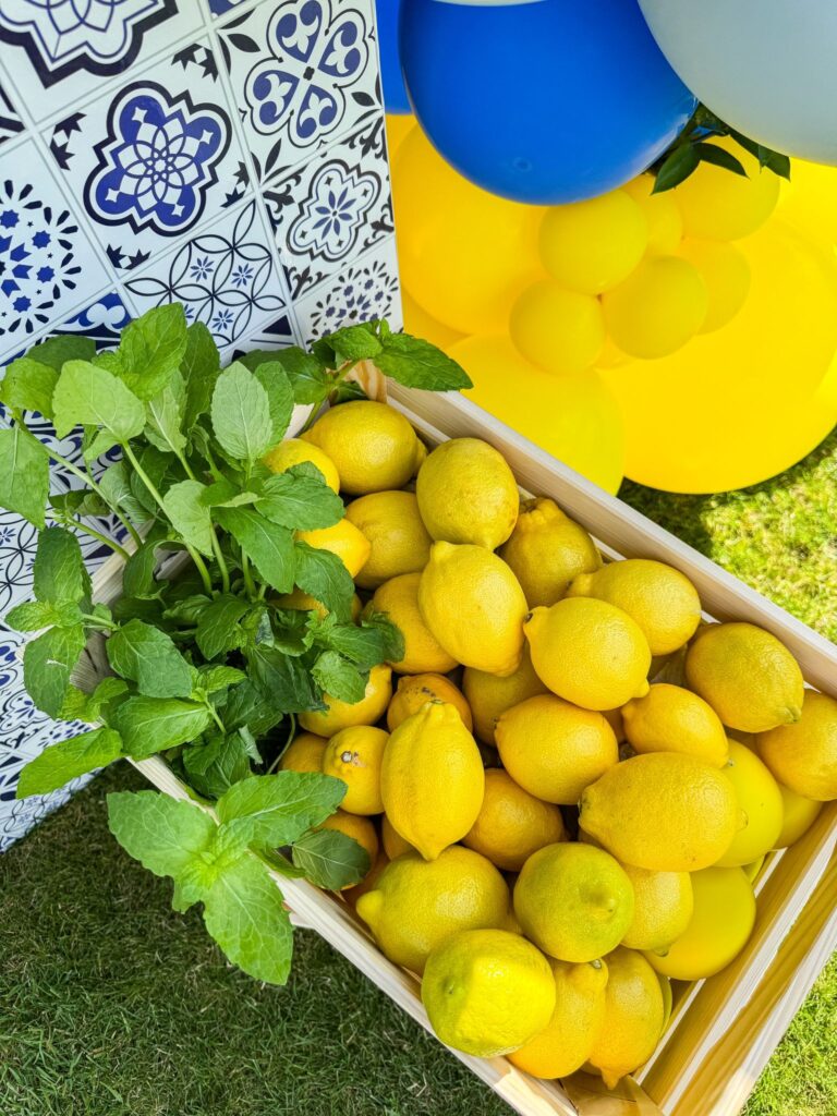 Wieczor panienski motyw cytryny