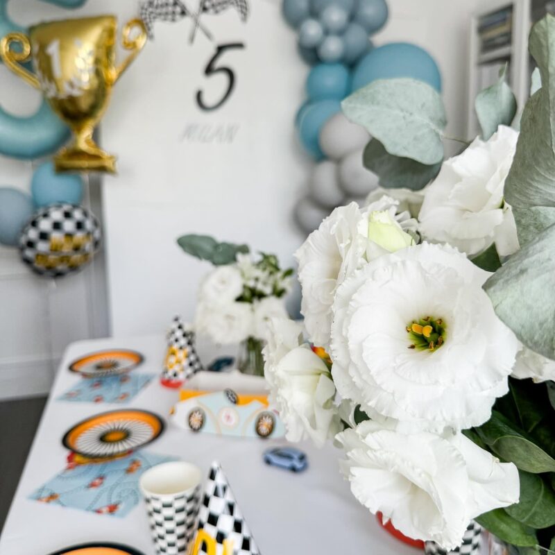 scianka do zdjec na urodziny wyscigi