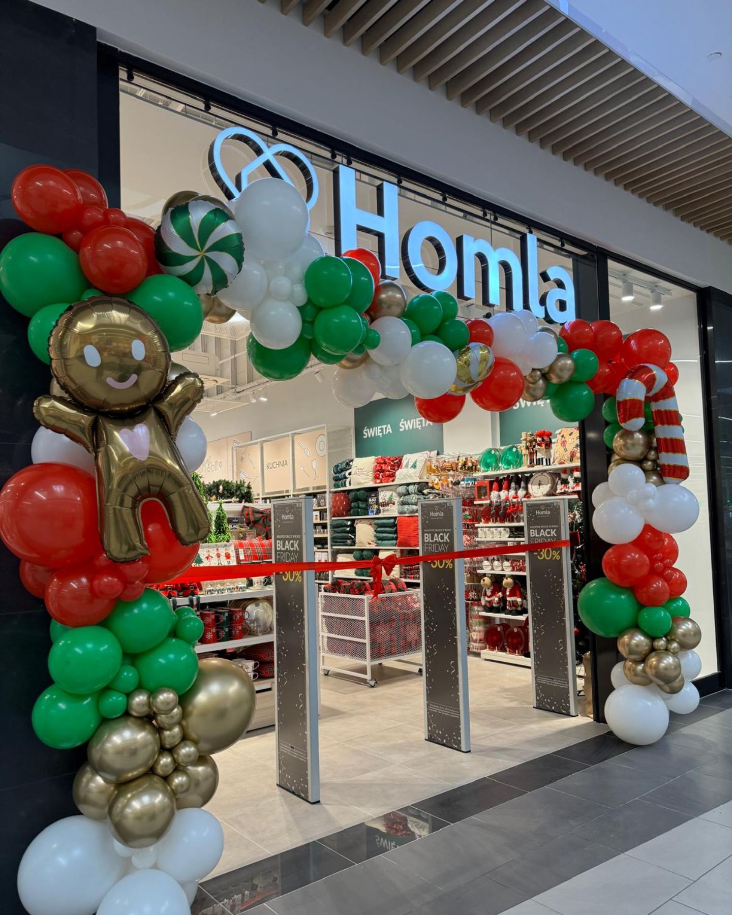 Homla girlanda swiateczna