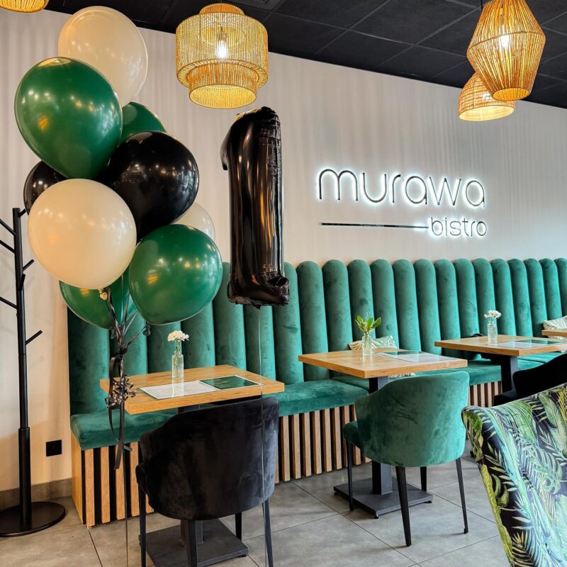 bukiet balonowy murawa