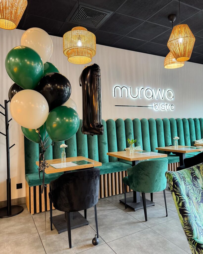 bukiet balonowy murawa