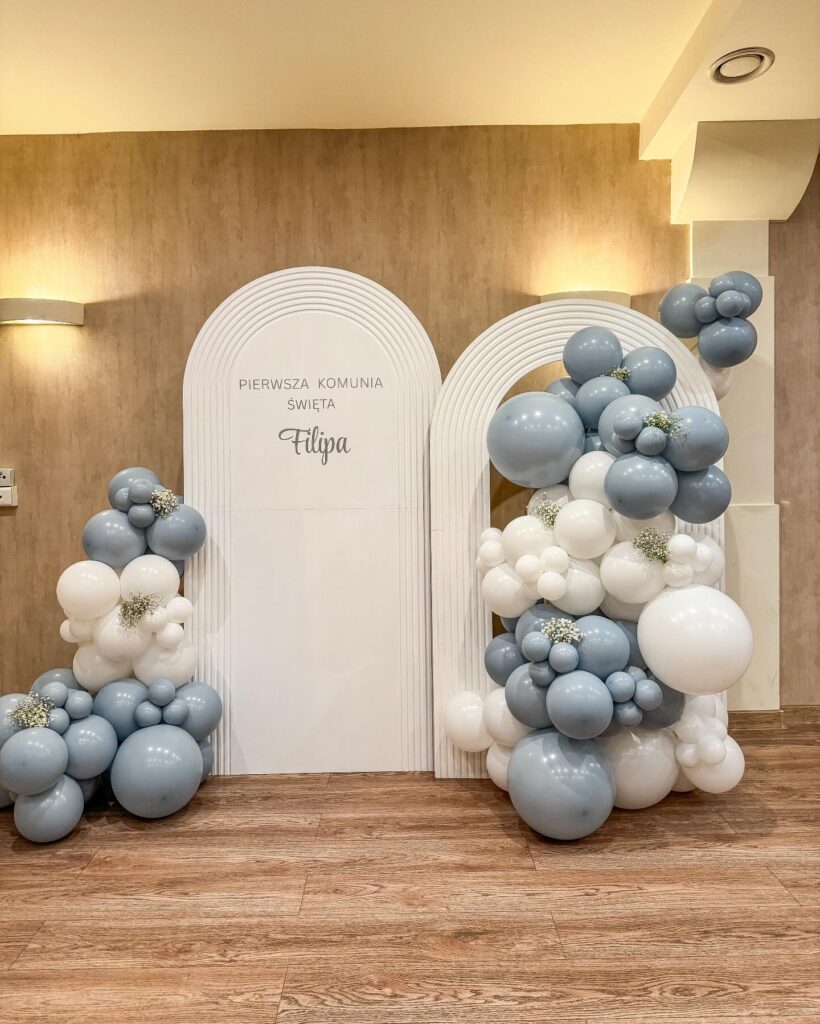 scianka na komunie dla chłopca