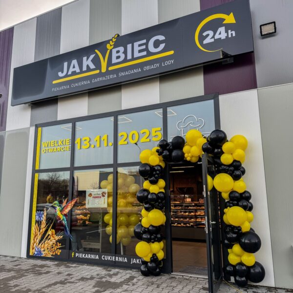 girlanda balonowa na otwarcie piekarni jakubiec ruda slaska