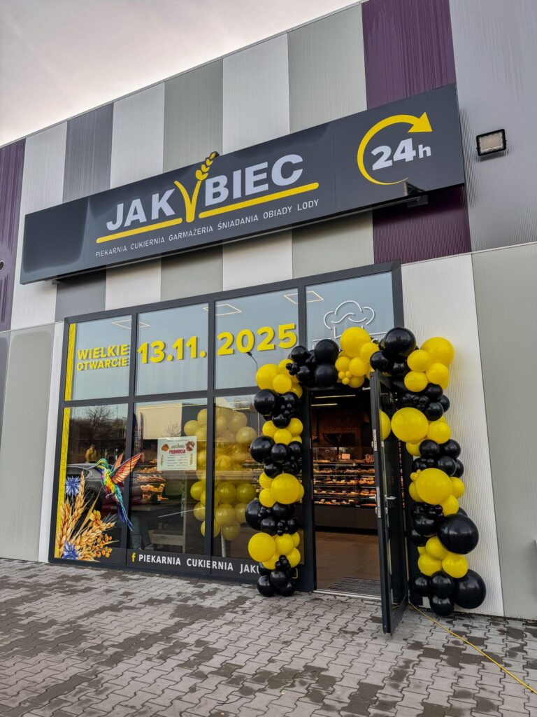 girlanda balonowa na otwarcie piekarni jakubiec ruda slaska